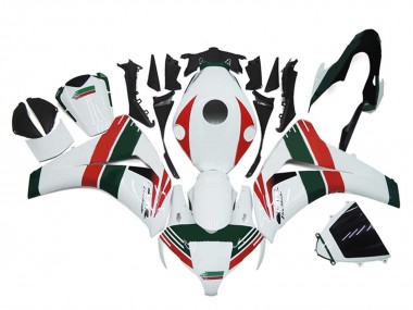 2008-2011 White Red Dark Green Honda CBR1000RR Motorcycle Fairings Australia