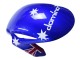 2008-2011 White Red Blue Black Star Lee Carrera Honda CBR1000RR Motorcycle Fairings Australia