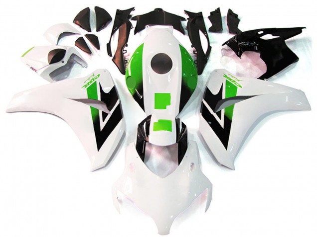 2008-2011 White Green Glossy Black Honda CBR1000RR Motorcycle Fairing Australia