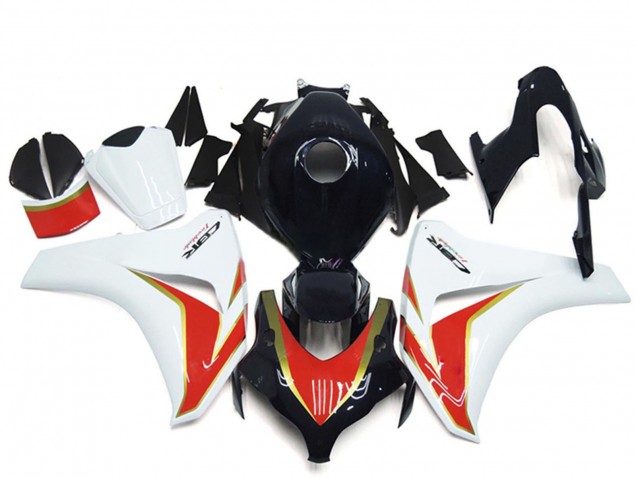 2008-2011 White Red Glossy Black Honda CBR1000RR Motorcycle Fairing Australia