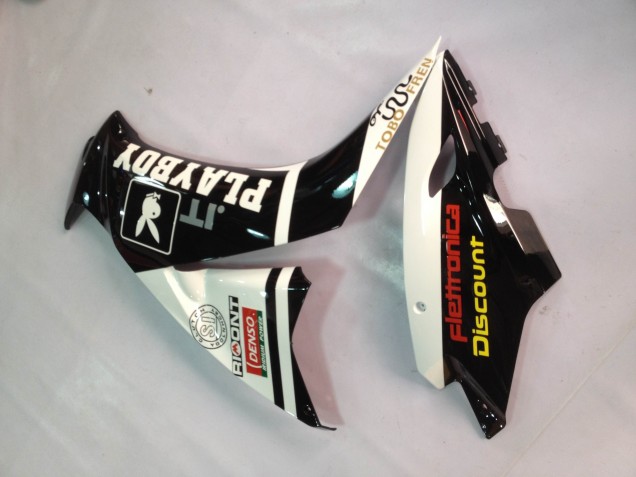 2012-2016 White Glossy Black Rizoma Playboy Honda CBR1000RR Motorcycle Fairings Australia