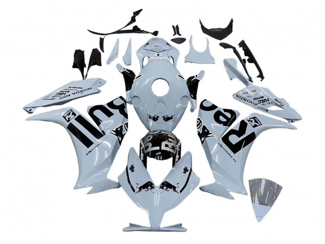 2012-2016 Light Grey Glossy Black Red Bull Honda CBR1000RR Motorcycle Fairings Australia
