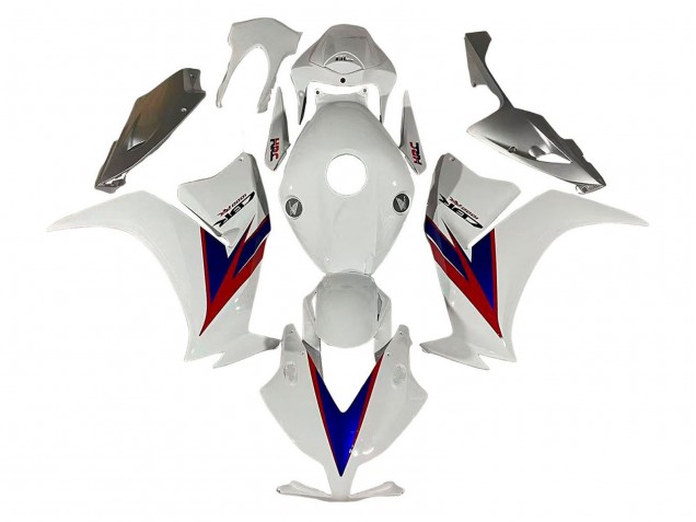 2012-2016 White Red Blue HRC Honda CBR1000RR Motorcycle Fairings Australia