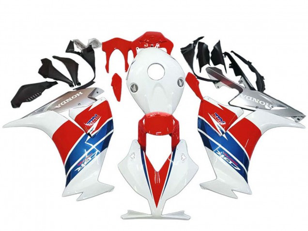 2012-2016 White Silver Blue Red Honda CBR1000RR Motorcycle Fairings Australia