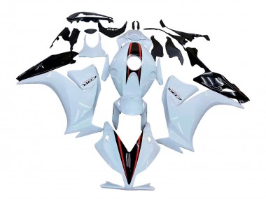 2012-2016 White Glossy Black Honda CBR1000RR Motorcycle Fairings Australia