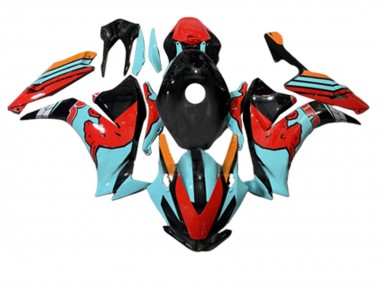 2012-2016 Red Light Blue Glossy Black Honda CBR1000RR Motorcycle Fairings Australia