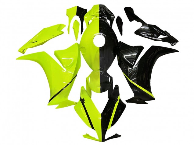 2012-2016 Fluorescent Green Glossy Black Honda CBR1000RR Motorcycle Fairing Australia