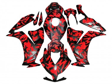 2012-2016 Red Glossy Black Honda CBR1000RR Motorcycle Fairings Australia