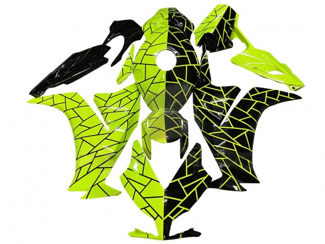 2012-2016 Fluorescent Green Glossy Black Honda CBR1000RR Motorcycle Fairings Australia