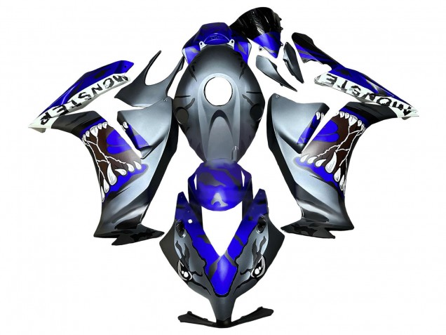 2012-2016 Blue Grey Matte Black Shark Honda CBR1000RR Motorcycle Fairings Australia