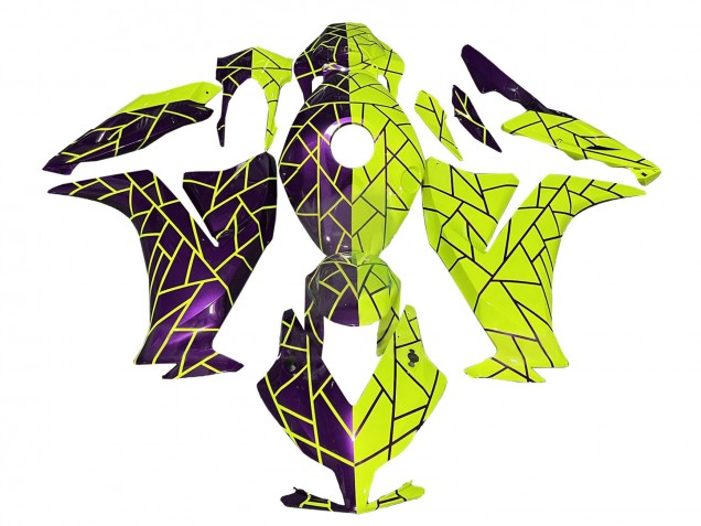 2012-2016 Purple Yellow Honda CBR1000RR Motorcycle Fairings Australia