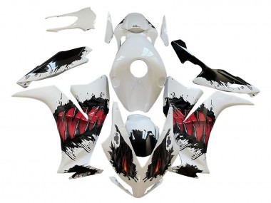 2012-2016 White Red Black Honda CBR1000RR Motorcycle Fairings Australia