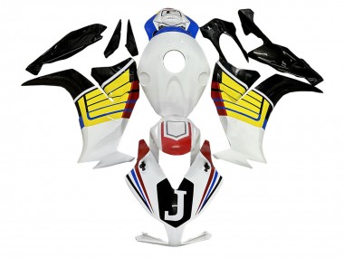 2012-2016 White Yellow Black Honda CBR1000RR Motorcycle Fairings Australia
