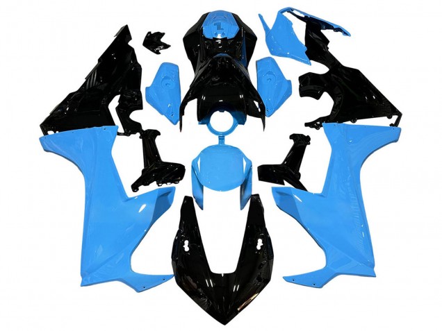 2017-2023 Blue Glossy Black Honda CBR1000RR Motorcycle Fairings Australia