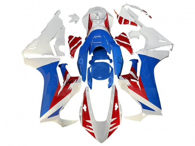 2017-2023 White Red Blue Honda CBR1000RR Bike Fairings Australia