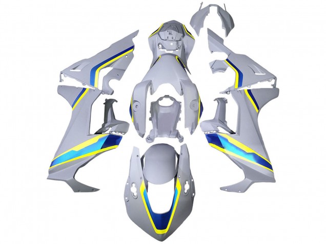 2017-2023 White Blue Yellow Honda CBR1000RR Motorcycle Fairings Australia