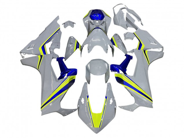 2017-2023 White Yellow Blue Honda CBR1000RR Motorcycle Fairings Australia