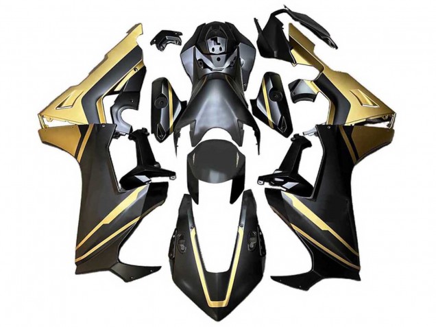 2017-2023 Gold Matte Black Honda CBR1000RR Motorcycle Fairing Australia