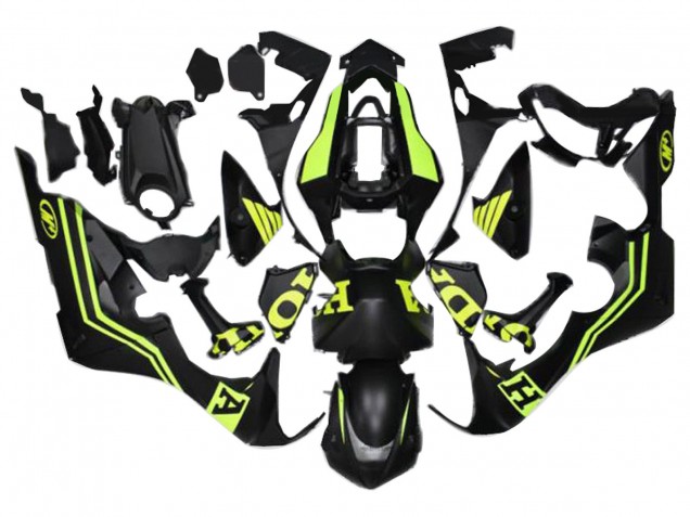 2017-2023 Matte Black Yellow Honda CBR1000RR Motorcycle Fairings Australia