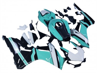 2017-2023 White Light Blue Glossy Black Honda CBR1000RR Motorcycle Fairings Australia