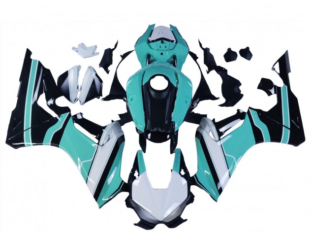 2017-2023 White Light Blue Glossy Black Honda CBR1000RR Motorcycle Fairings Australia