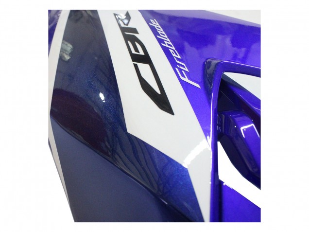 2017-2023 White Blue Honda CBR1000RR Motorcycle Fairings Australia