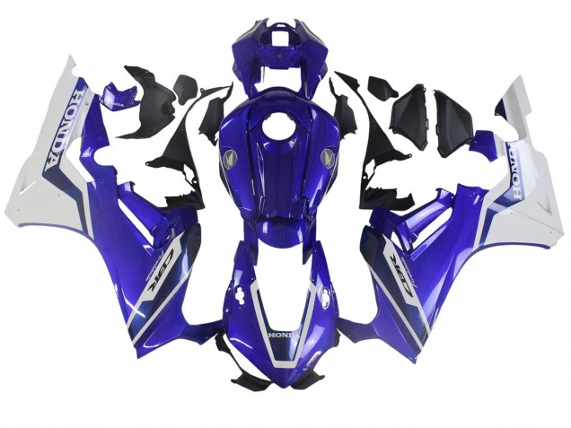 2017-2023 White Blue Honda CBR1000RR Motorcycle Fairings Australia
