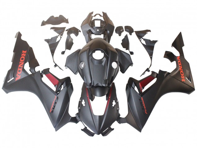 2017-2023 Matte Grey Red Honda CBR1000RR Motorcycle Fairings Australia