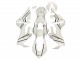 2017-2023 White with Black Stripe Fireblade Honda CBR1000RR Motorcycle Fairings Australia
