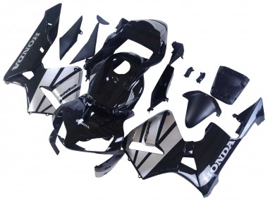 2003-2004 Silver Glossy Black Honda CBR600RR Motorcycle Fairings Australia