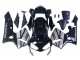 2003-2004 Silver Glossy Black Honda CBR600RR Motorcycle Fairings Australia