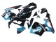 2003-2004 Light Blue Red Glossy Black Dunlop Honda CBR600RR Motorcycle Fairings Australia
