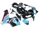 2003-2004 Light Blue Red Glossy Black Dunlop Honda CBR600RR Motorcycle Fairings Australia
