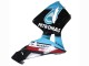 2003-2004 Light Blue Red Glossy Black Dunlop Honda CBR600RR Motorcycle Fairings Australia