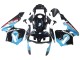 2003-2004 Light Blue Red Glossy Black Dunlop Honda CBR600RR Motorcycle Fairings Australia