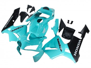 2003-2004 Light Blue Black Honda CBR600RR Motorcycle Fairings Australia