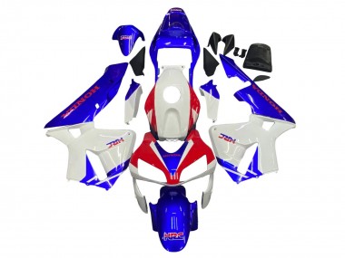2003-2004 White Blue Red HRC Honda CBR600RR Motorcycle Fairings Australia