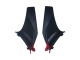 2003-2004 Red Glossy Black Matte Black Honda CBR600RR Motorcycle Fairings Australia