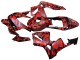 2003-2004 Black Red Grey Camouflage Honda CBR600RR Motorcycle Fairings Australia