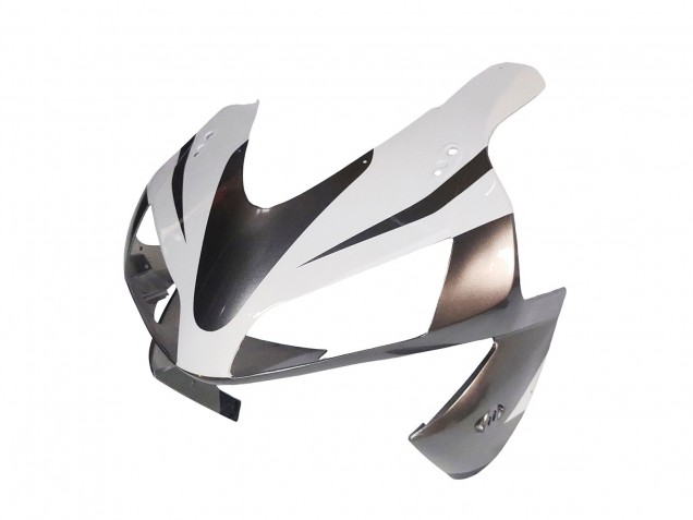 2003-2004 White Matte Black Racing Honda CBR600RR Motorcycle Fairings Australia