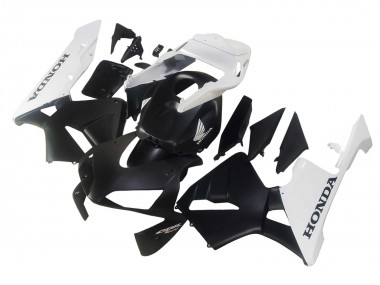 2003-2004 White Matte Black Honda CBR600RR Motorcycle Fairings Australia