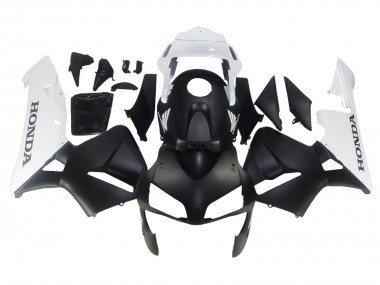 2003-2004 White Matte Black Honda CBR600RR Motorcycle Fairings Australia