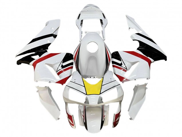 2003-2004 White Red Yellow Black Honda CBR600RR Motorcycle Fairings Australia