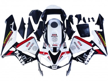 2003-2004 White Red Glossy Black DENSO Rimont Honda CBR600RR Motorcycle Fairings Australia