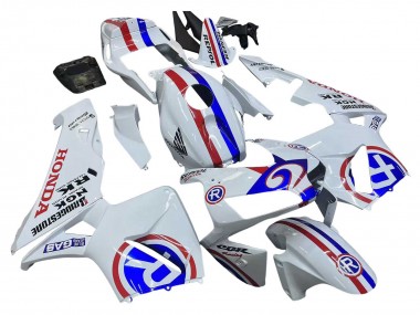 2003-2004 White Red Blue Honda CBR600RR Motorcycle Fairings Australia