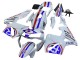 2003-2004 White Red Blue Honda CBR600RR Motorcycle Fairings Australia