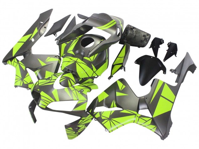 2003-2004 Yellow Matte Black Honda CBR600RR Motorcycle Fairings Australia