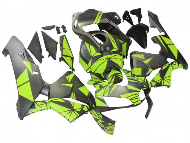 2003-2004 Yellow Matte Black Honda CBR600RR Motorcycle Fairings Australia
