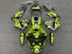 2003-2004 Yellow Matte Black Honda CBR600RR Motorcycle Fairings Australia