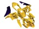 2003-2004 Yellow Black Flame Honda CBR600RR Motorcycle Fairings Australia